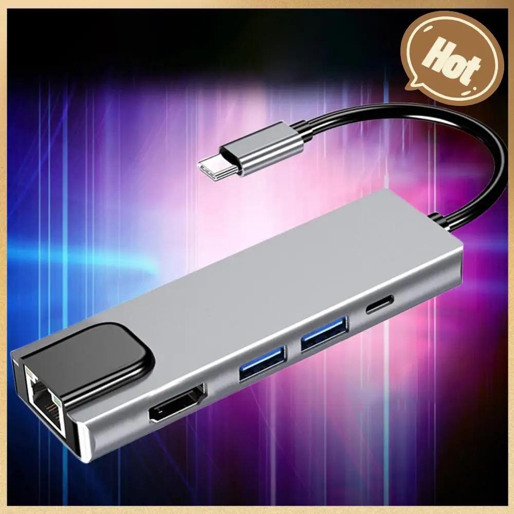USB C Ÿ , 5  1, 4K HDMI , USB 3.0 2.0, RJ45 PD 